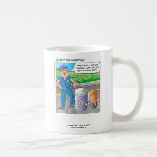 Polizei Humor Körperverletzung Lustiger Kaffeebech Tasse