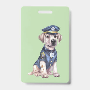 Polizei-Hund Cliparts Ausweis