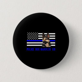 Polizei-Hundeführer Button