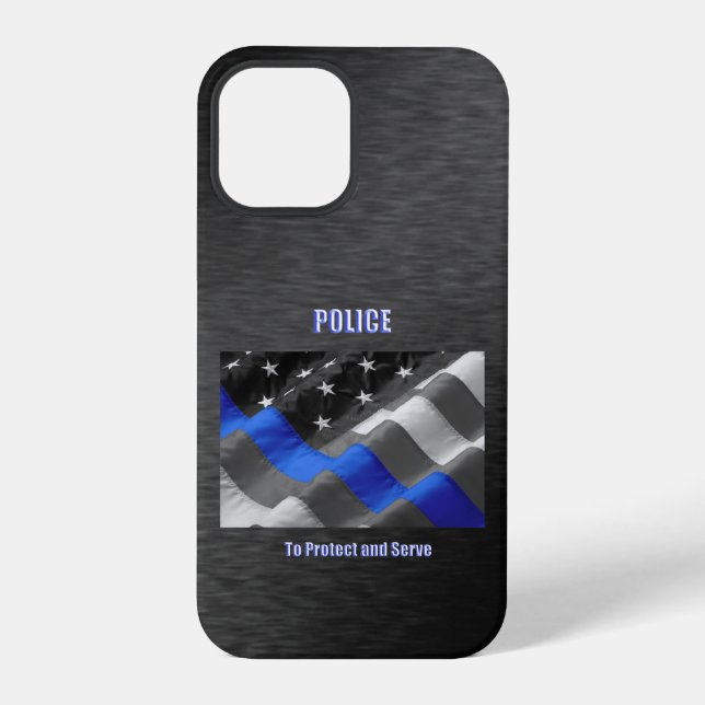 Polizei iPhone Hülle (Rückseite)