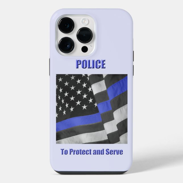 Polizei iPhone Hülle (Rückseite)