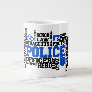 Polizei - Jumbo-Tasse