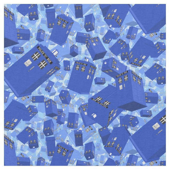 Polizei-Kasten Stoff (Nahaufnahme)