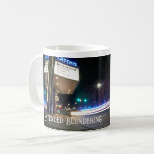 Polizei Langzeitbelichtungs-Tasse Kaffeetasse