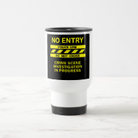 Polizei-Linie Tasse - wählen Sie Art u. Farbe