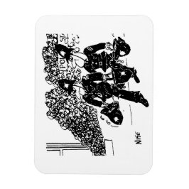 Polizei macht Feuer mit Wasser in Helmen Magnet