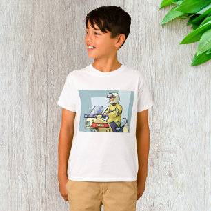 Polizei-Motorrad-Offizier Strafverfolgung T-Shirt