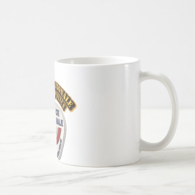 Polizei Nationale Frankreich Polizei mit Text Tasse (Rechts)