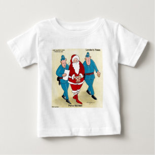 Polizei Navidad: Der Weihnachtsmann war sehr böse Baby T-shirt