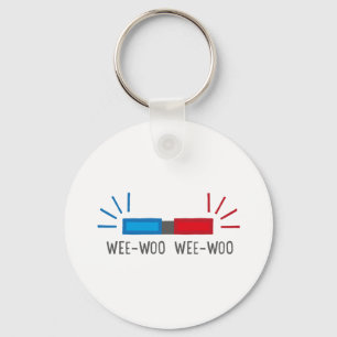 Polizei- oder AmbulanzSirene Schlüsselanhänger