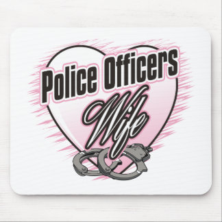 Polizei-Offizier-Ehefrau Mousepad