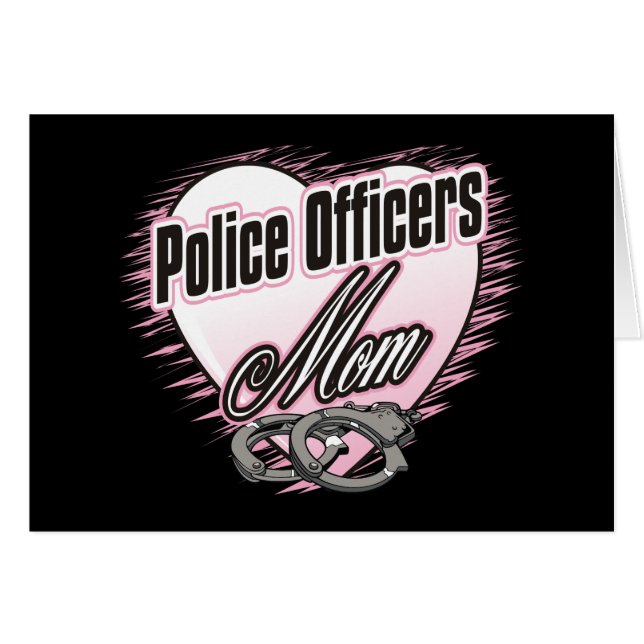 Polizei-Offizier-Mama (Vorderseite (Horizontal))