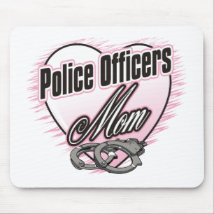 Polizei-Offizier-Mama Mousepad