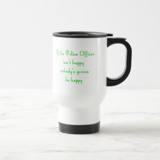 Polizei-Offizier-Tasse Reisebecher