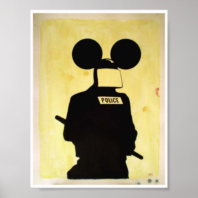 Polizei Poster (Vorne)