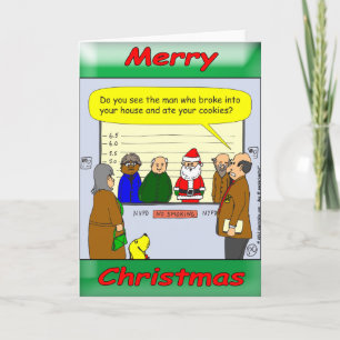 Polizei richtet aus. Isst Sankt Milch und Feiertagskarte