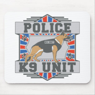 Polizei-Schäferhund der Einheits-K9 Mousepad
