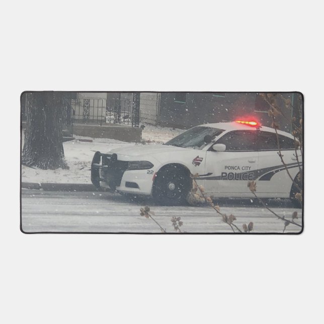 Polizei Schreibtischunterlage (Vorderseite)