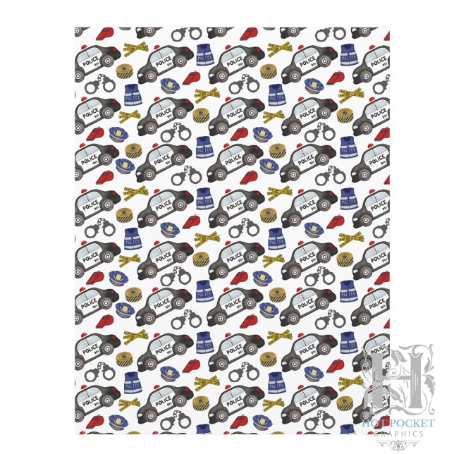 Polizei Scrapbook Papier (Von Creator hochgeladen)
