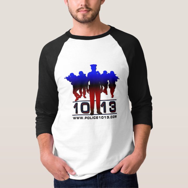 Polizei-Shirt 1013 T-Shirt (Vorderseite)