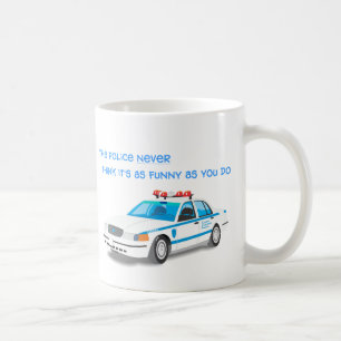 Polizei-Spaß-Tasse Tasse