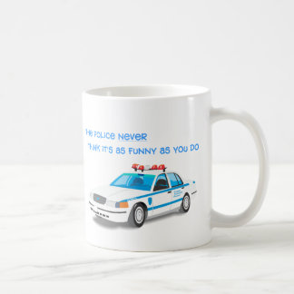 Polizei-Spaß-Tasse Tasse