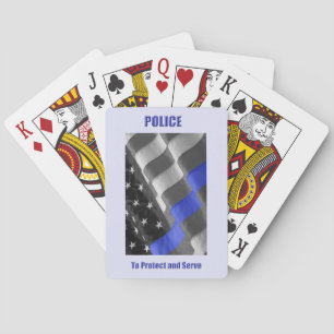 Polizei Spielkarten