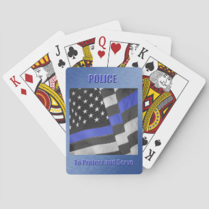 Polizei Spielkarten