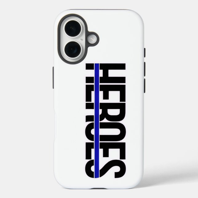 Polizei-Support-Handyhülle Case-Mate iPhone Hülle (Rückseite)
