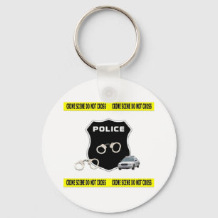 Polizei-Tatort Schlüsselanhänger