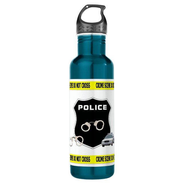 Polizei-Tatort Trinkflasche (Vorderseite)