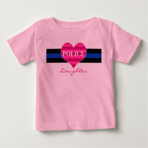 Polizei-Tochter KLEINKIND Baby T-shirt
