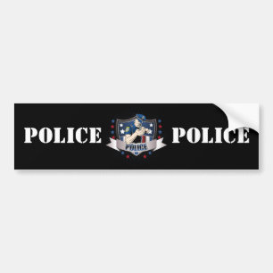 Polizei-Wappen Autoaufkleber