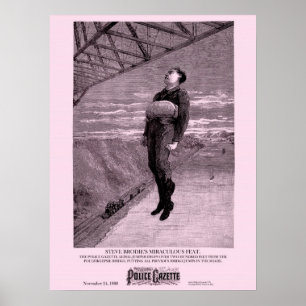 Polizei-Zeitungsplakat Brodie Poster