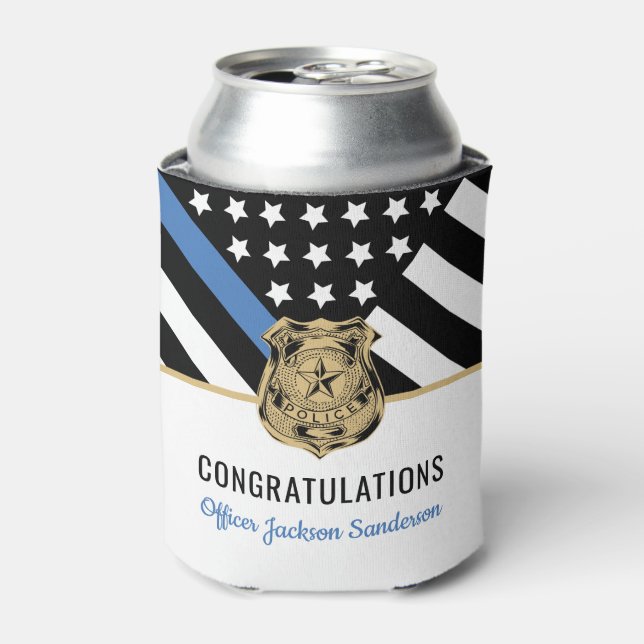 Polizeiabteilung für Strafverfolgung Party für das Dosenkühler (Kanne Vorderseite)