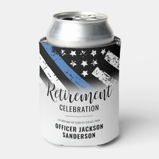 Polizeiabteilung für Strafverfolgung Party für das Dosenkühler (Kanne Vorderseite)
