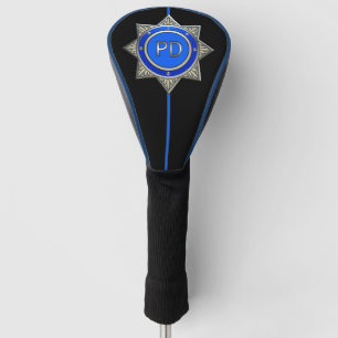 Polizeiabteilung Thin Blue Line Golf Headcover