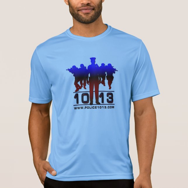 Polizeiadidas-Shirt 1013 T-Shirt (Vorderseite)