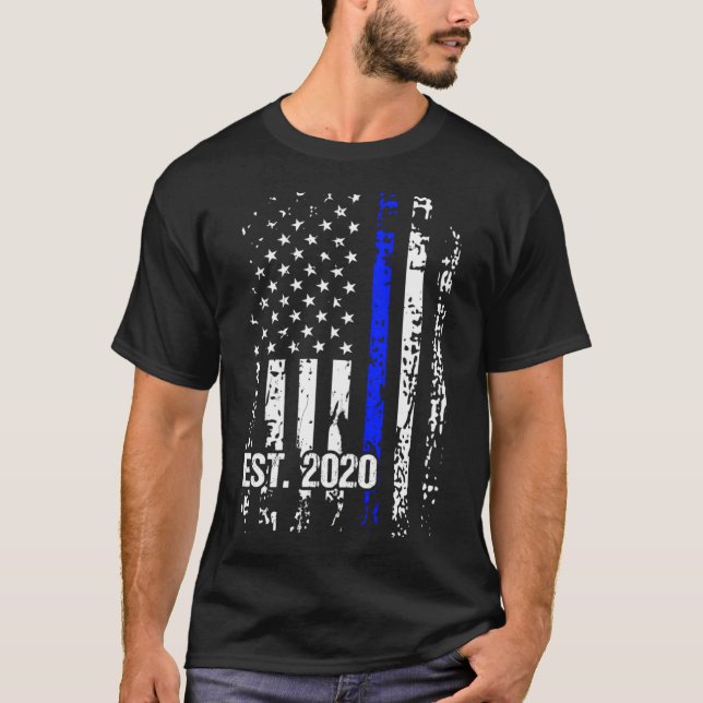 Polizeiakademie Abschluss 2020 Prüfung T-Shirt (Vorderseite)