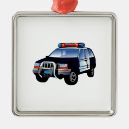 Polizeiamt Design Auto Digitale Kunst Zielort Keramikornament