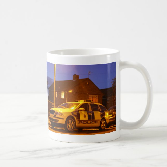 Polizeiauto-Tasse Tasse (Rechts)