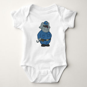 Polizeibeamte Baby Strampler
