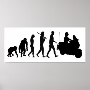 Polizeibeamte der Autobahn Poster