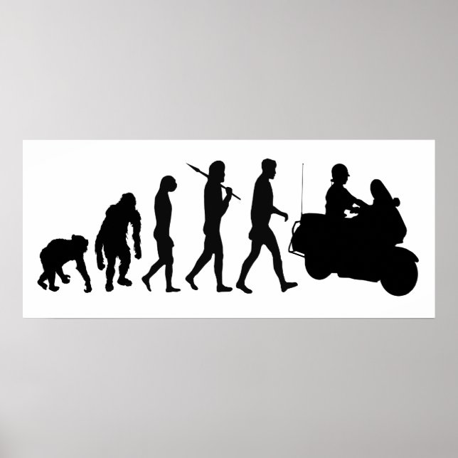 Polizeibeamte der Autobahn Poster (Vorne)