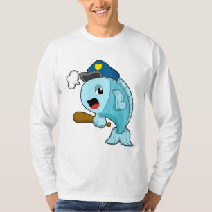 Polizeibeamte der Fische - Hut T-Shirt