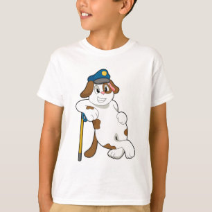 Polizeibeamte des Hundes T-Shirt