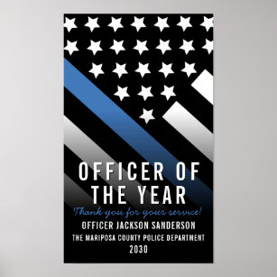 Polizeibeamte des Jahres - Anerkennung der Mitarbe Poster