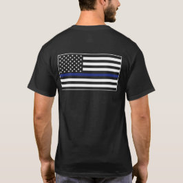 Polizeibeamte - Flagge für die Durchsetzung der Th T-Shirt