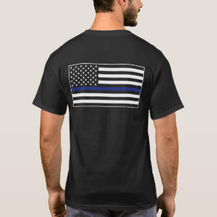 Polizeibeamte - Flagge für die Durchsetzung der Th T-Shirt