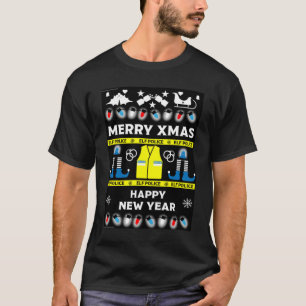 Polizeibeamte, hässlicher Weihnachtspulli T-Shirt